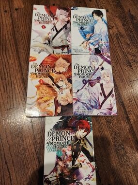 The Demon Prince of Momochi House Volumes 1-5 Manga Set - Colorful Covers